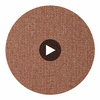 House Of Tweed Adobe Reddish-brown | Architectural Wallcoverings Circular Swatch | Koroseal