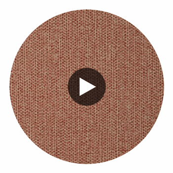 House Of Tweed Adobe Reddish-brown | Architectural Wallcoverings Circular Swatch | Koroseal