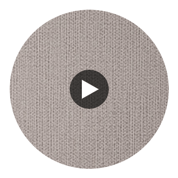 House Of Tweed Castle Beige | Architectural Wallcoverings Circular Swatch | Koroseal