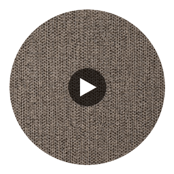 House Of Tweed Craftsman Brown | Architectural Wallcoverings Circular Swatch | Koroseal