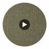 House Of Tweed Treehouse Gray | Architectural Wallcoverings Circular Swatch | Koroseal