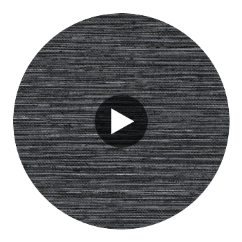 Interloom Iridium Gray | Architectural Wallcoverings Circular Swatch | Koroseal