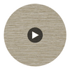 Interloom Macaroon Beige | Architectural Wallcoverings Circular Swatch | Koroseal