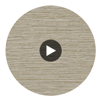 Interloom Macaroon Beige | Architectural Wallcoverings Circular Swatch | Koroseal