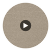 Lino Casual Beige | Architectural Wallcoverings Circular Swatch | Koroseal