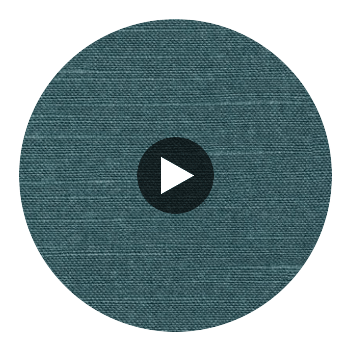 Lino Mediterranean Blue-green | Architectural Wallcoverings Circular Swatch | Koroseal