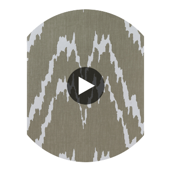 Jano - Tostado Taupe By Gaston Y Daniela | Lorenzo Castillo Hispania Wp |Ikat/Southwest/Kilims  Wallcovering Print Circular Swatch | DW
