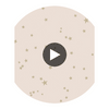 Stars - Pink & Gold  By Cole & Son | Cole & Son Whimsical | Novelty Wallcovering Print Circular Swatch | DW