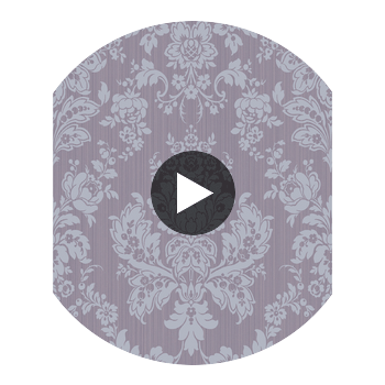 Giselle - Plum Purple By Cole & Son | Cole & Son Mariinsky Damask |  Wallcovering Print Circular Swatch | DW