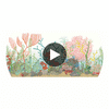 Archipelago Brd - Multi-Colour  By Cole & Son | Cole & Son Whimsical | Animal/Insects Wallcovering Print Circular Swatch | DW