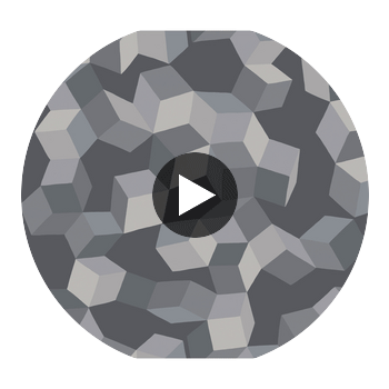 Puzzle - Grey And Black  By Cole & Son | Cole & Son Geometric Ii |  Wallcovering Print Circular Swatch | DW