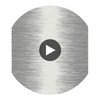 Plume - Black & White Black By Cole & Son | Cole & Son Curio |  Wallcovering Print Circular Swatch | DW