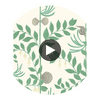 Secret Garden - Dark Green  By Cole & Son | Cole & Son Whimsical |Animal/Insects Botanical & Floral Wallcovering Print Circular Swatch | DW