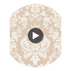 Giselle - Shell Pink Pink By Cole & Son | Cole & Son Mariinsky Damask |  Wallcovering Print Circular Swatch | DW