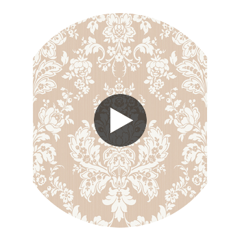 Giselle - Shell Pink Pink By Cole & Son | Cole & Son Mariinsky Damask |  Wallcovering Print Circular Swatch | DW