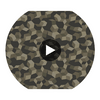 Ingot - Charcoal & Silver Charcoal By Cole & Son | Cole & Son Curio |  Wallcovering Print Circular Swatch | DW