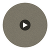 Goldstone - Black & Silver Silver By Cole & Son | Cole & Son Curio |  Wallcovering Print Circular Swatch | DW