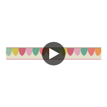 Scaramouche - Candy  By Cole & Son | Cole & Son Whimsical |  Wallcovering Print Circular Swatch | DW