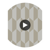 Tile - Grey And Silver  By Cole & Son | Cole & Son Geometric Ii |  Wallcovering Print Circular Swatch | DW