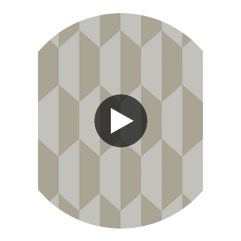 Tile - Grey And Silver  By Cole & Son | Cole & Son Geometric Ii |  Wallcovering Print Circular Swatch | DW