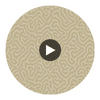 Coral - Linen Taupe By Cole & Son | Cole & Son Landscape Plains |  Wallcovering Print Circular Swatch | DW