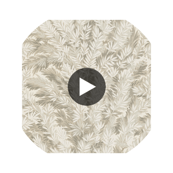 Florencecourt - Stone  By Cole & Son | Cole & Son Archive Anthology |Botanical & Floral  Wallcovering Print Circular Swatch | DW