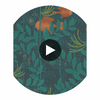 Nautilus - Dark Green  By Cole & Son | Cole & Son Whimsical | Animal/Insects Wallcovering Print Circular Swatch | DW