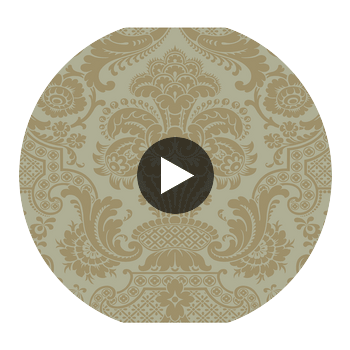 Carmen Cs - Khaki Khaki By Cole & Son | Cole & Son Mariinsky Damask |  Wallcovering Print Circular Swatch | DW