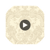 Chippendale China - Stone  By Cole & Son | Cole & Son Archive Anthology |Chinoiserie Global Wallcovering Print Circular Swatch | DW