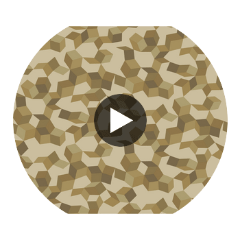 Ingot - Buff & Gold Gold By Cole & Son | Cole & Son Curio |  Wallcovering Print Circular Swatch | DW