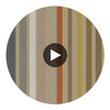 Carousel Stripe - Linen Multi By Cole & Son | Cole & Son Mariinsky Damask |  Wallcovering Print Circular Swatch | DW
