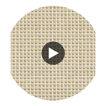Mosaic - Buff And Gold  By Cole & Son | Cole & Son Geometric Ii |  Wallcovering Print Circular Swatch | DW