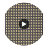 Mosaic - Black And Gold  By Cole & Son | Cole & Son Geometric Ii |  Wallcovering Print Circular Swatch | DW