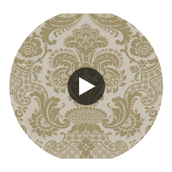 Carmen Cs - Linen Beige By Cole & Son | Cole & Son Mariinsky Damask |  Wallcovering Print Circular Swatch | DW