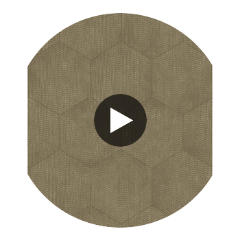 Mineral - Taupe Taupe By Cole & Son | Cole & Son Curio |  Wallcovering Print Circular Swatch | DW