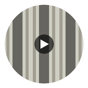 Polo Stripe - Black/White Charcoal By Cole & Son | Cole & Son Marquee Stripes |  Wallcovering Print Circular Swatch | DW