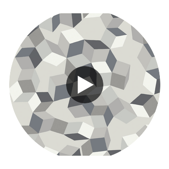 Puzzle - Black And White  By Cole & Son | Cole & Son Geometric Ii |  Wallcovering Print Circular Swatch | DW