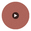 Coral - Red Red By Cole & Son | Cole & Son Landscape Plains |  Wallcovering Print Circular Swatch | DW