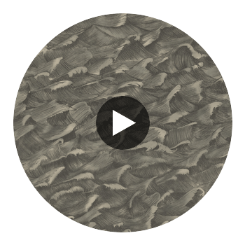 Columbus - Gilver  By Cole & Son | Cole & Son Whimsical | Novelty Wallcovering Print Circular Swatch | DW