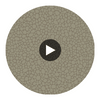 Pebble - Dark Linen Khaki By Cole & Son | Cole & Son Landscape Plains |  Wallcovering Print Circular Swatch | DW