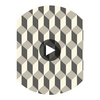 Delano - Grey And Black  By Cole & Son | Cole & Son Geometric Ii |  Wallcovering Print Circular Swatch | DW