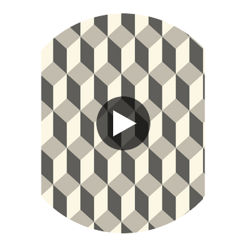 Delano - Grey And Black  By Cole & Son | Cole & Son Geometric Ii |  Wallcovering Print Circular Swatch | DW