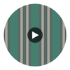Polo Stripe - Teal/Gilver Multi By Cole & Son | Cole & Son Marquee Stripes |  Wallcovering Print Circular Swatch | DW