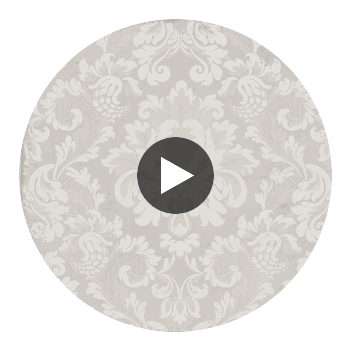 Stravinsky - White Charcoal By Cole & Son | Cole & Son Mariinsky Damask |  Wallcovering Print Circular Swatch | DW