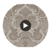 Carmen Cs - Mole Taupe By Cole & Son | Cole & Son Mariinsky Damask |  Wallcovering Print Circular Swatch | DW