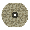 Ingot - Olive & Gilver Olive Green By Cole & Son | Cole & Son Curio |  Wallcovering Print Circular Swatch | DW