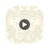 Chippendale China - Ivory  By Cole & Son | Cole & Son Archive Anthology |Chinoiserie Global Wallcovering Print Circular Swatch | DW