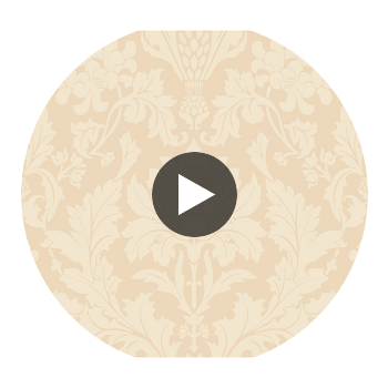 Fonteyn - Buff Beige By Cole & Son | Cole & Son Mariinsky Damask |  Wallcovering Print Circular Swatch | DW