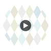 Punchinello - Soft Blue  By Cole & Son | Cole & Son Whimsical |Diamond Geometric Wallcovering Print Circular Swatch | DW