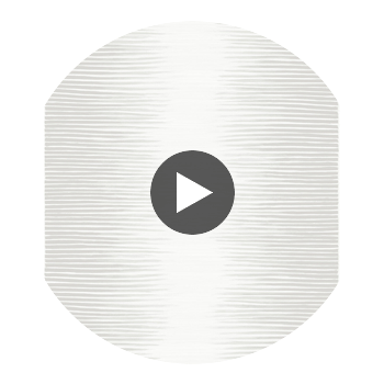 Plume - White Ivory By Cole & Son | Cole & Son Curio |  Wallcovering Print Circular Swatch | DW